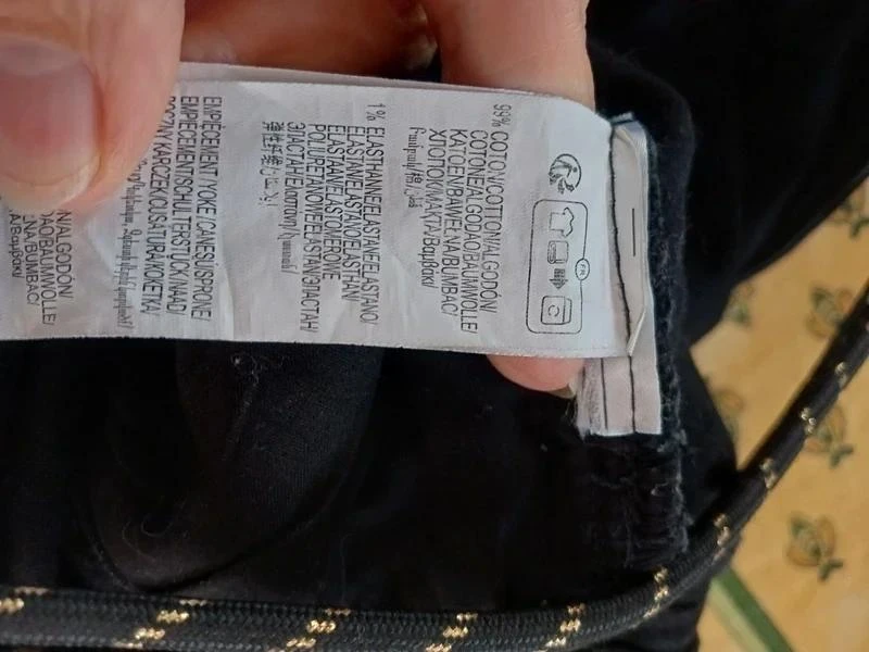 Short jeans preto tamanho 38 para mulher grávida em algodão e elastano novo – photo 8